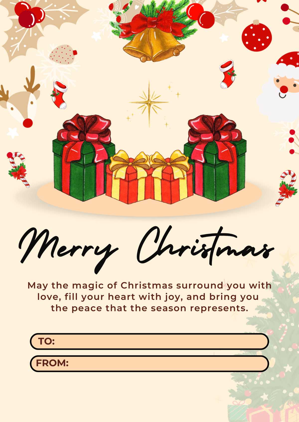 printable christmas card template printable christmas card template
