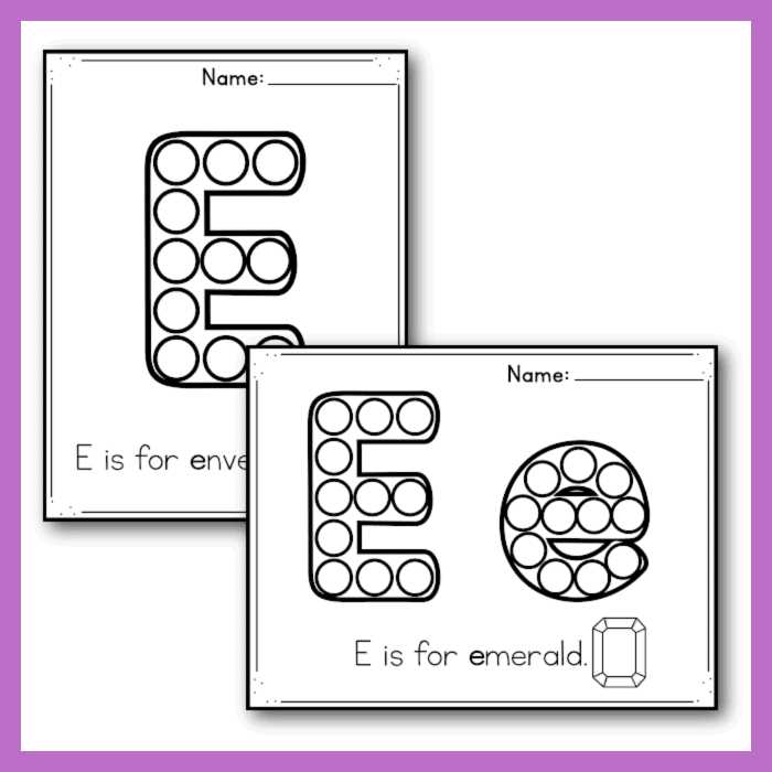 free printable letter e free printable letter e