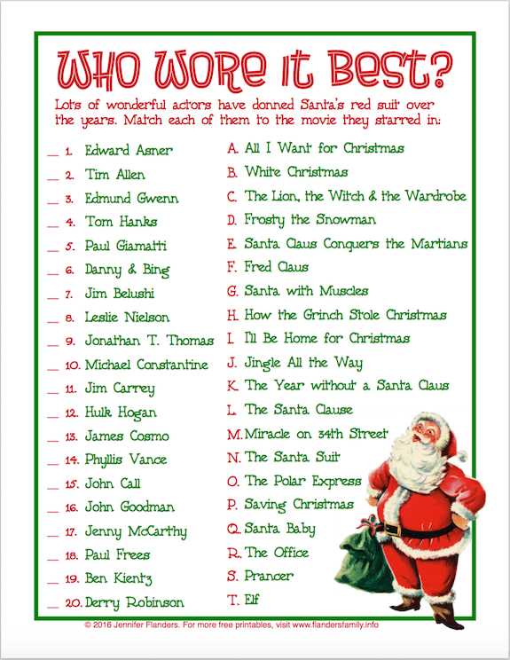 free printable christmas games for adults with answers free printable christmas games for adults with answers