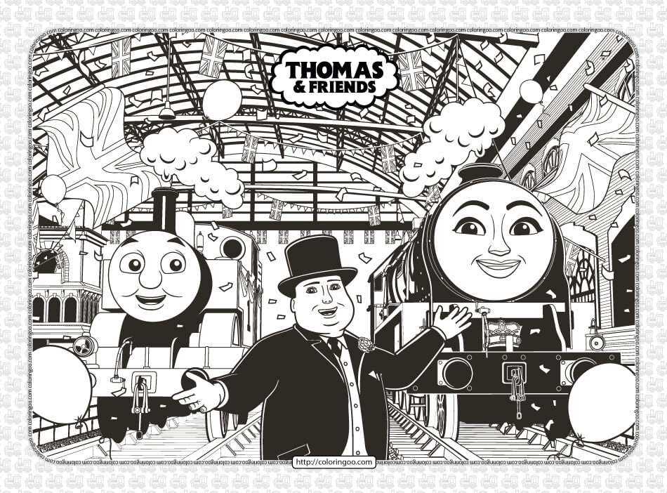 thomas the tank engine printables free