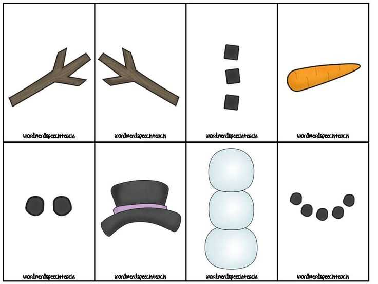 snowman arms printable
