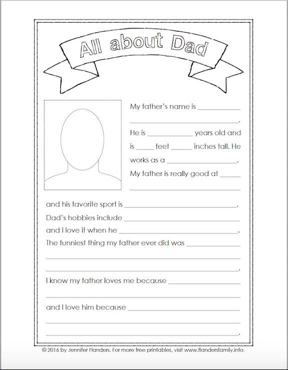 fathers day fill in the blank free printable