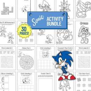 sonic word search printable