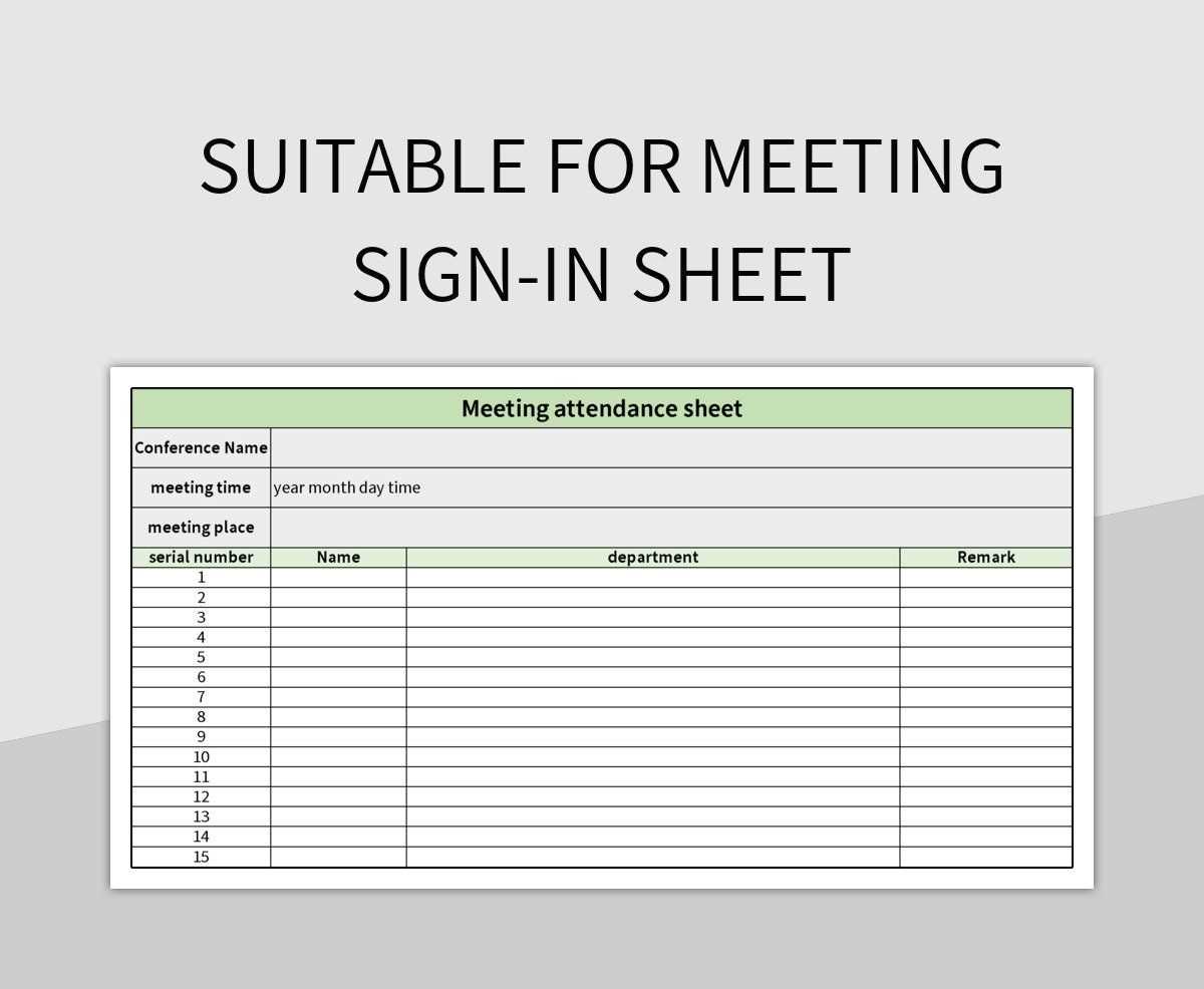 printable meeting sign in sheet printable meeting sign in sheet