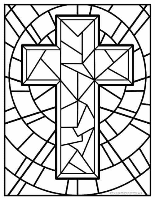 stained glass coloring pages free printables stained glass coloring pages free printables