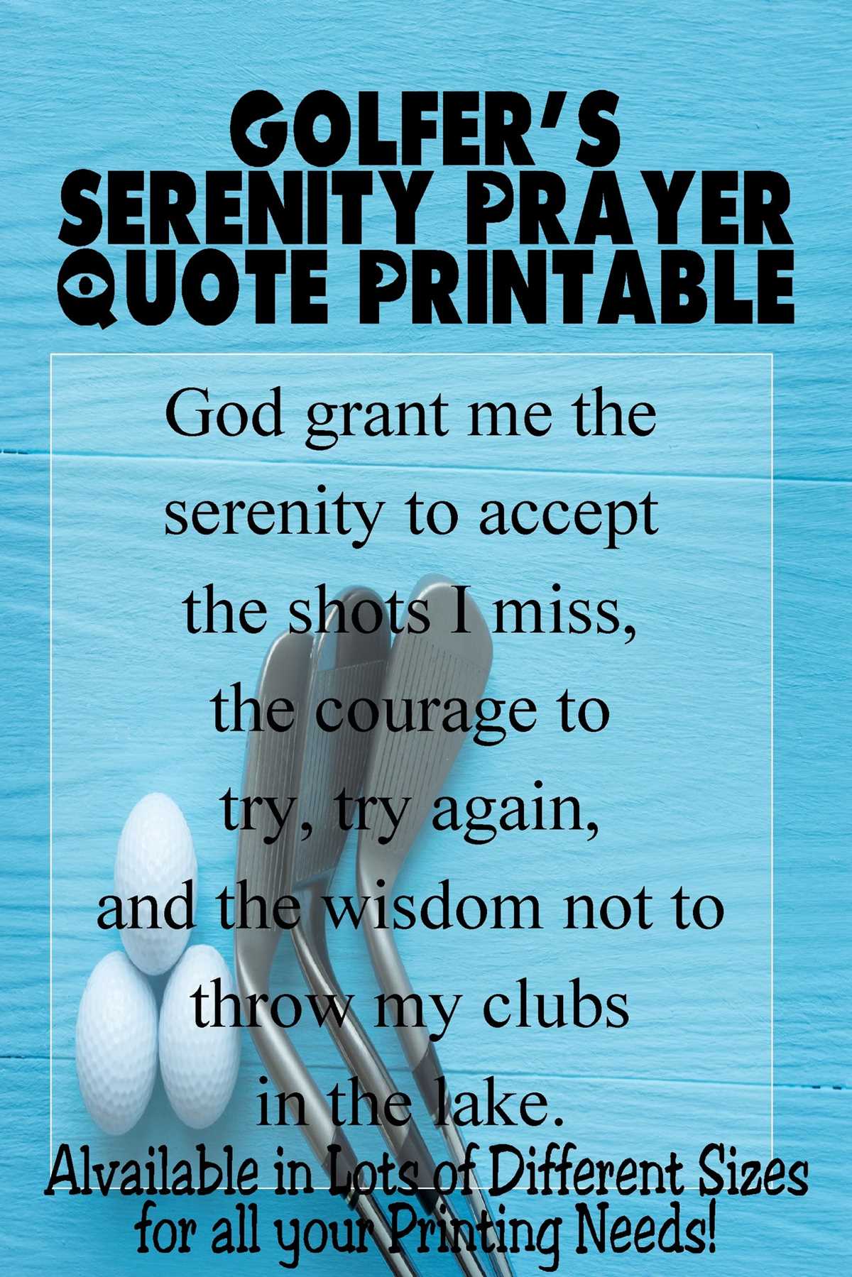 printable full serenity prayer