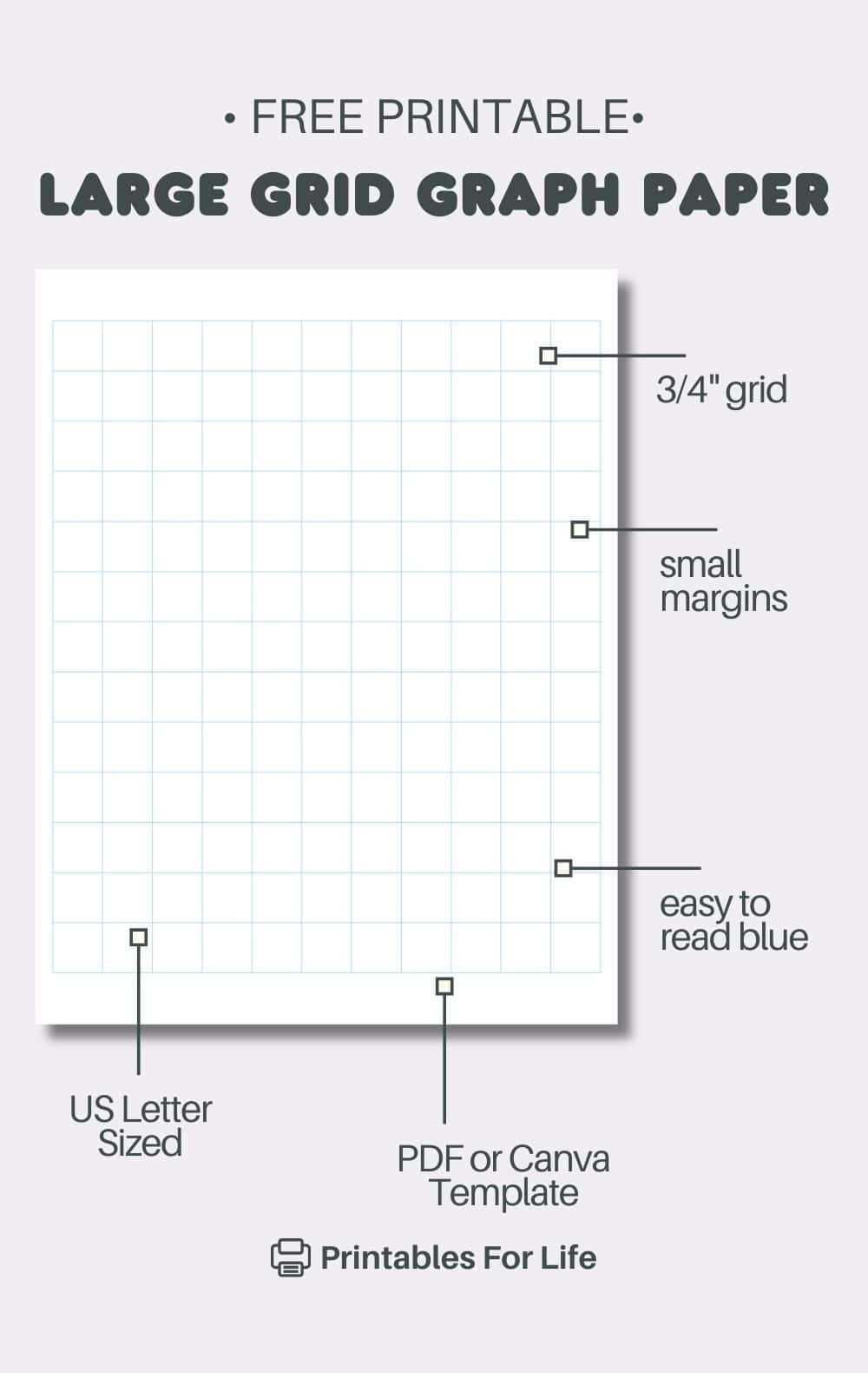 1 4 inch graph paper free printable