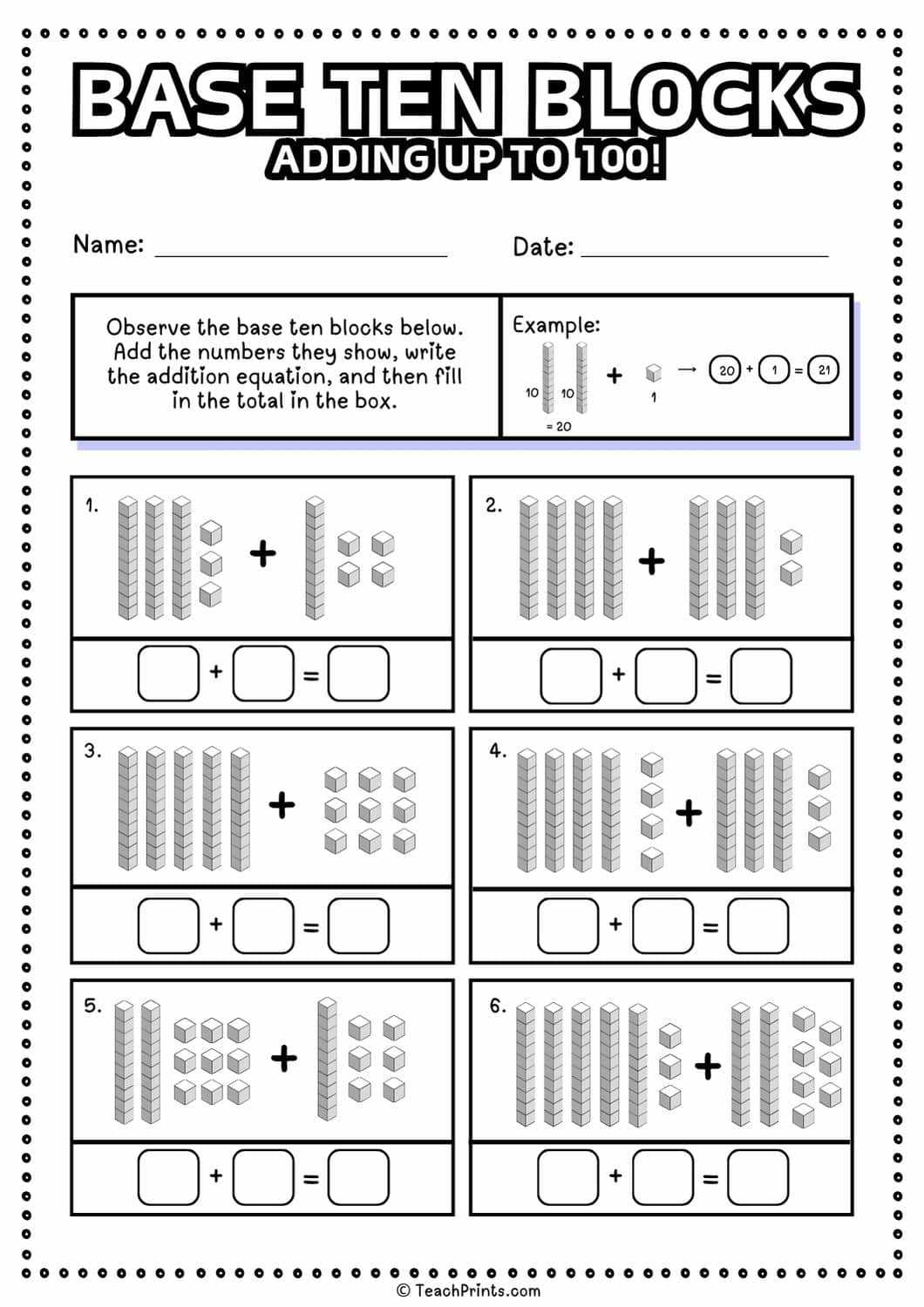 ten base blocks printables ten base blocks printables