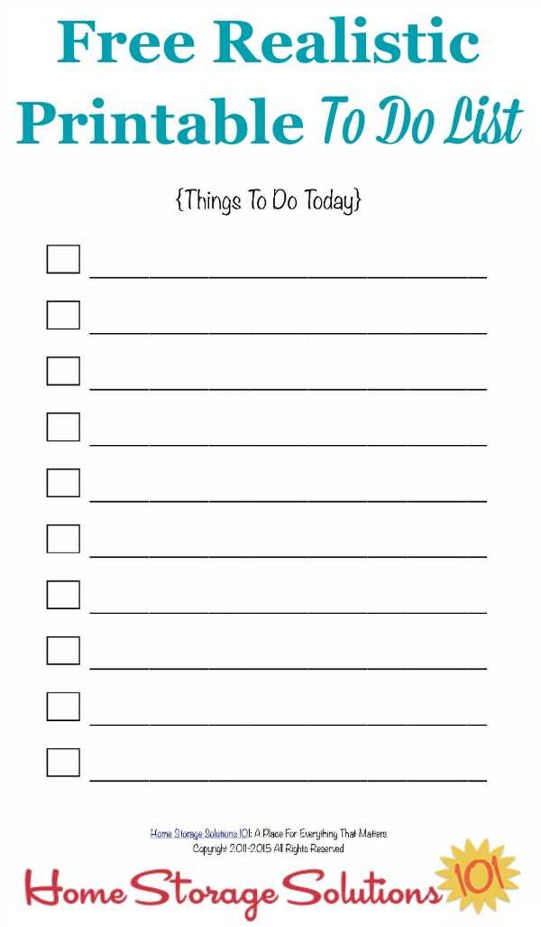 things to do checklist printable things to do checklist printable