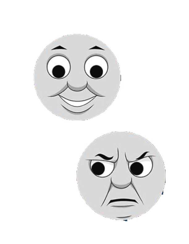 thomas face printable