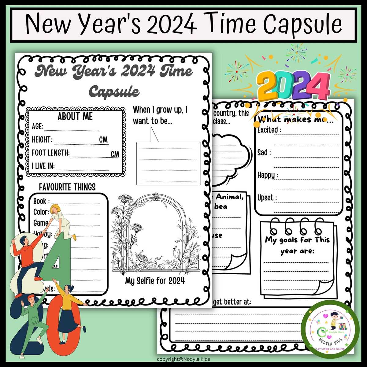 time capsule printable