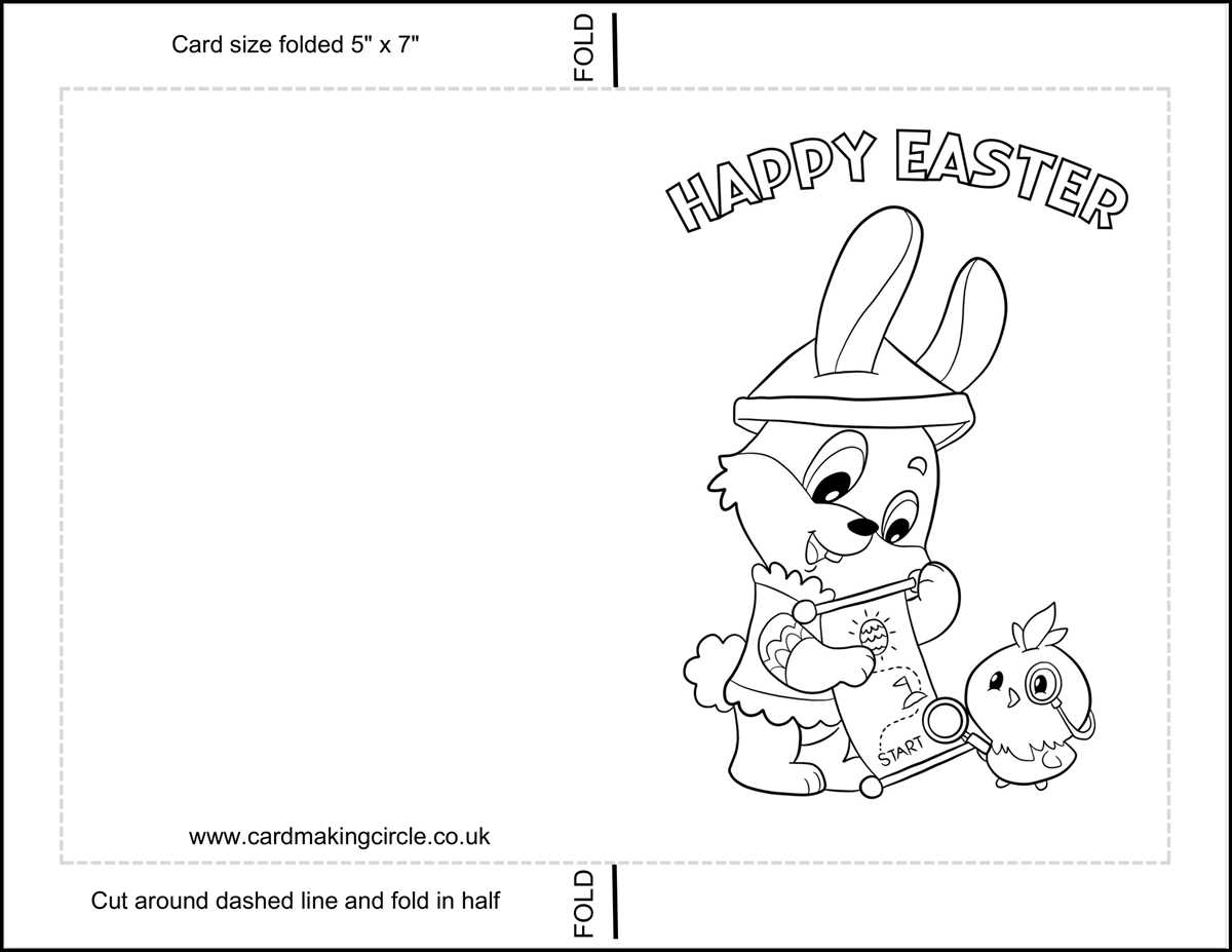happy easter cards printable
