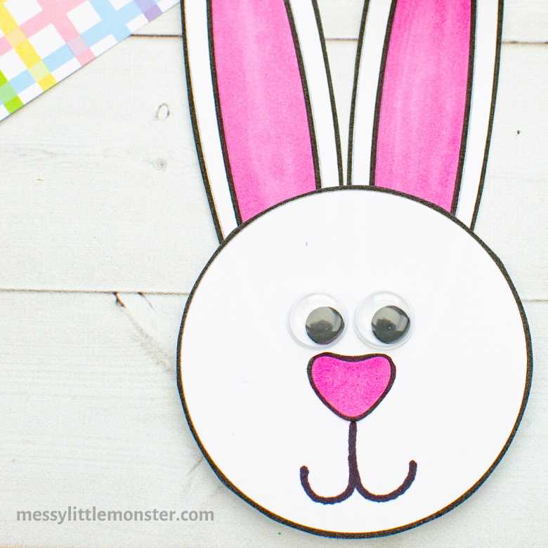 free printable bunny face template free printable bunny face template