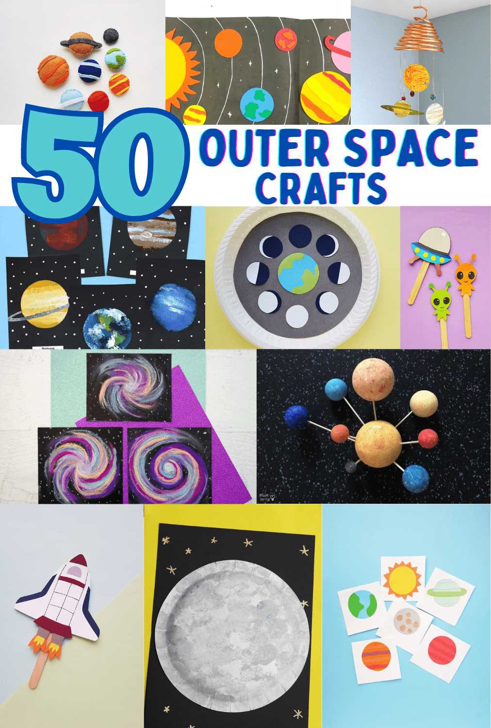 free printable space crafts