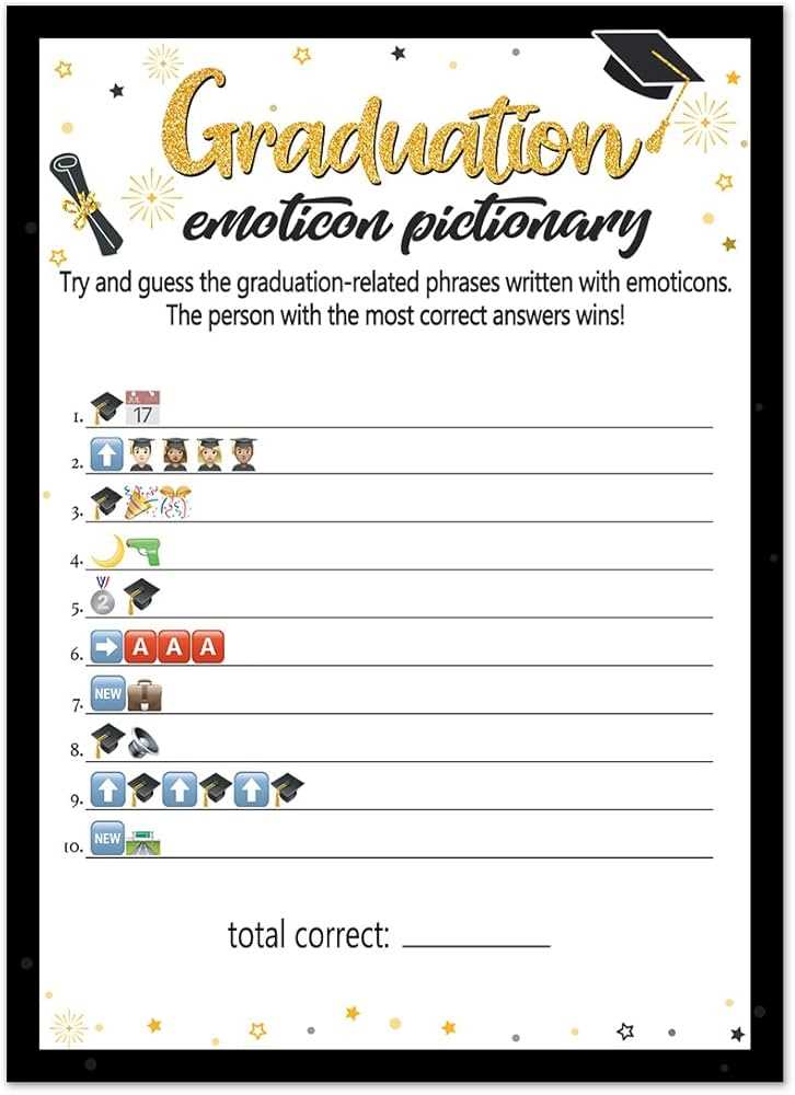 printable graduation games