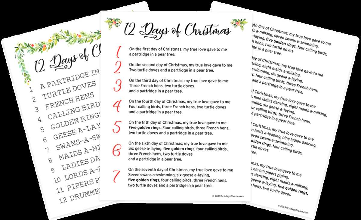free printable christmas song lyrics free printable christmas song lyrics