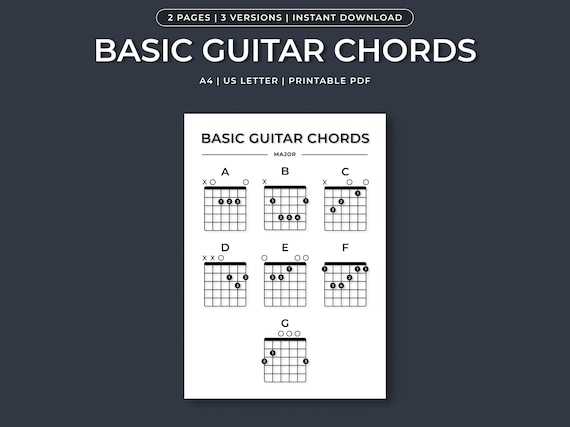 printable chord chart printable chord chart