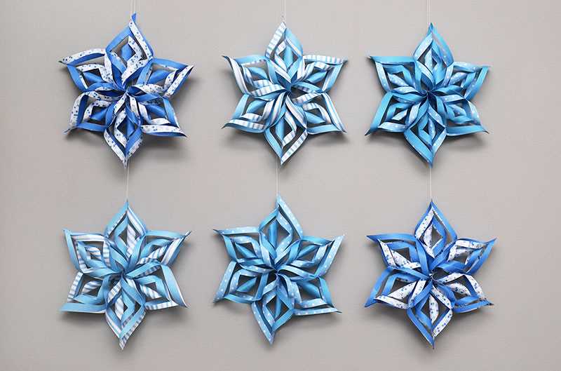 printable 3d snowflake template