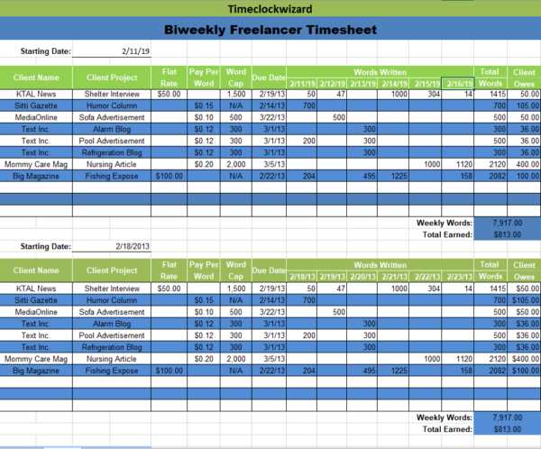 printable timesheets bi weekly printable timesheets bi weekly