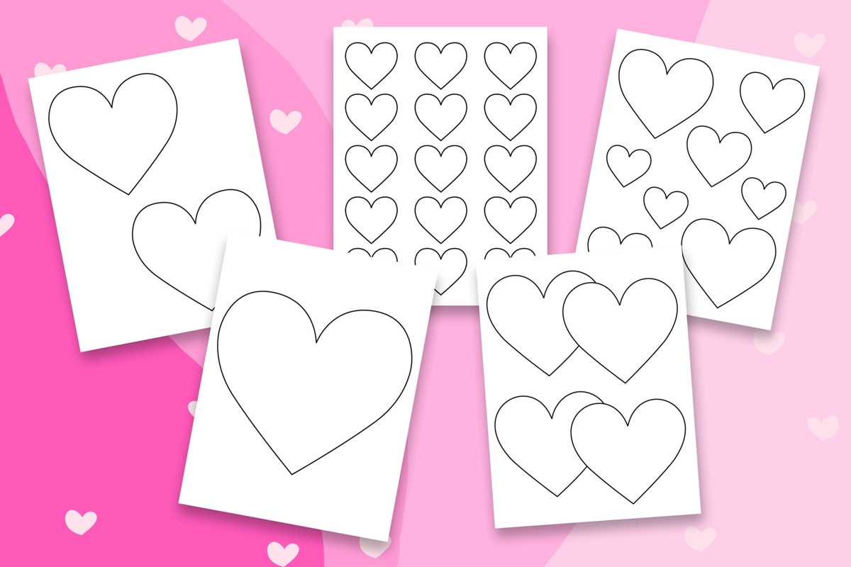 printable hearts for valentines day printable hearts for valentines day