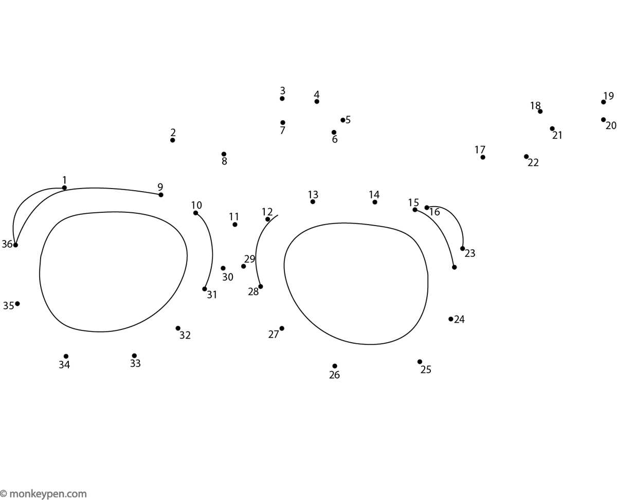 printable dot to dot pages
