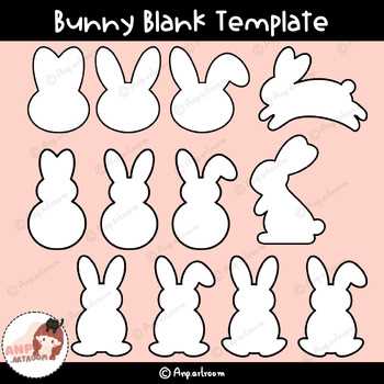 rabbit outline printable rabbit outline printable
