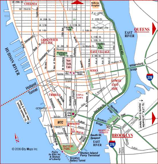 printable manhattan street map printable manhattan street map