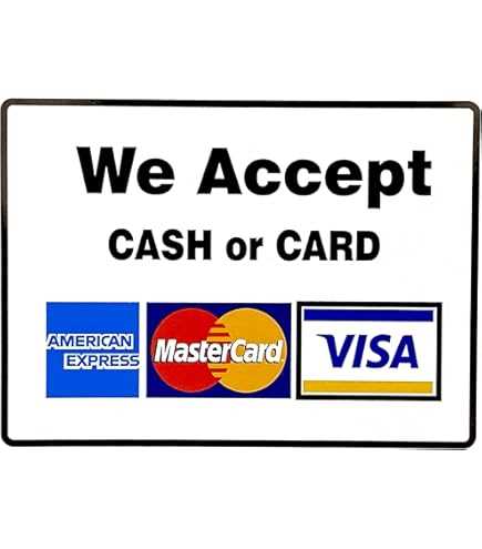 printable payments accepted sign printable payments accepted sign