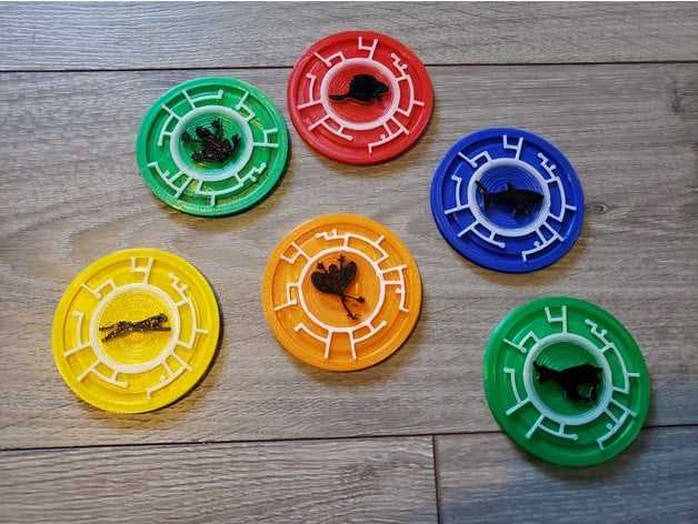 creature power disc printables