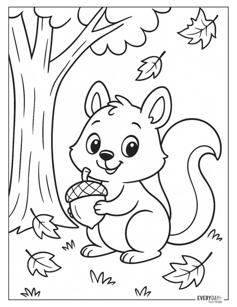 fall coloring sheets printable free
