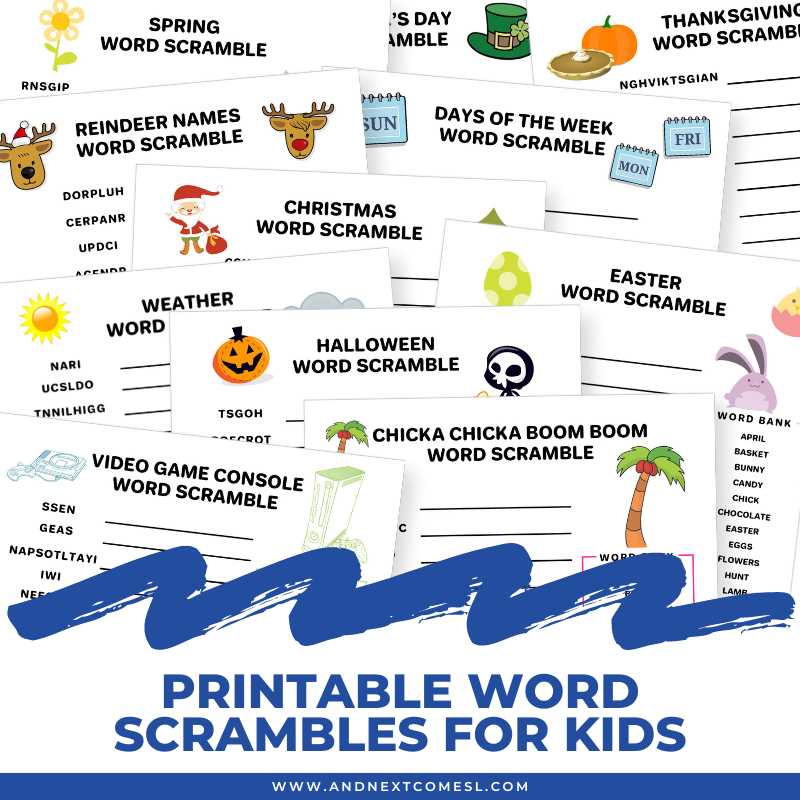 printable word games free