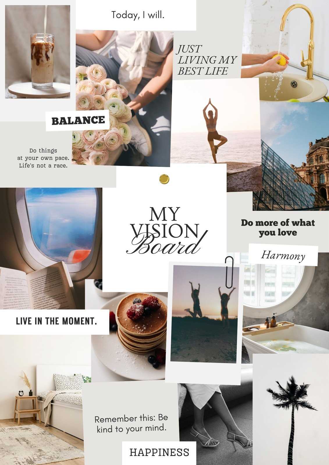 vision board printable images vision board printable images