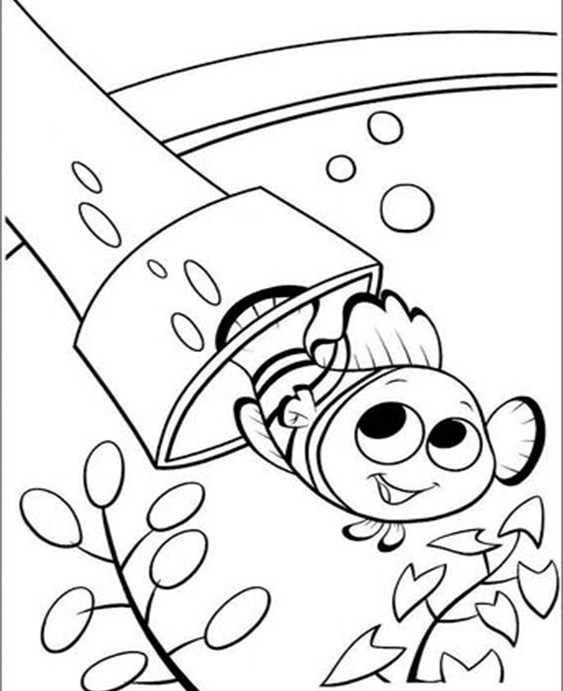 printable nemo coloring pages