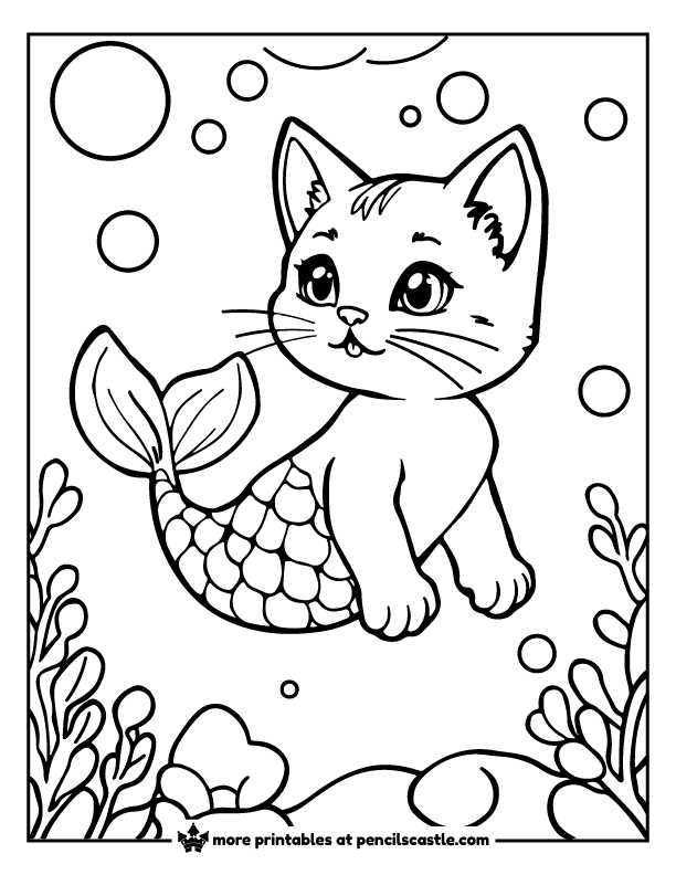 printable cat coloring pictures
