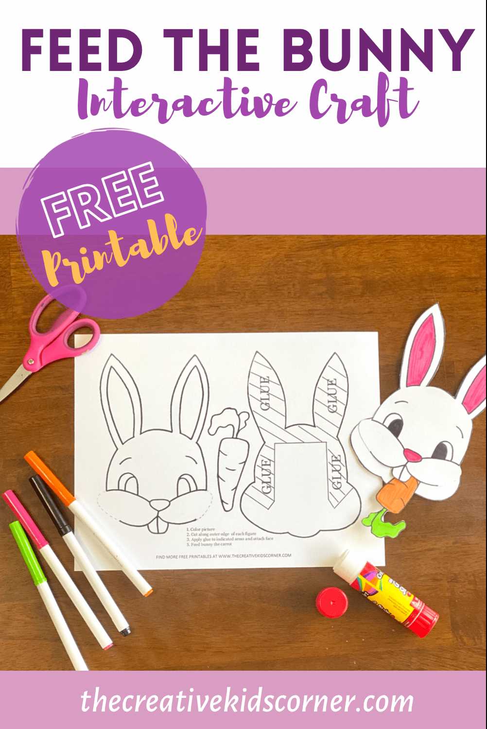 free printable build a bunny
