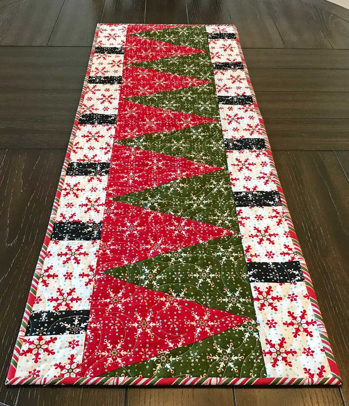 printable quilted christmas table runner patterns free easy