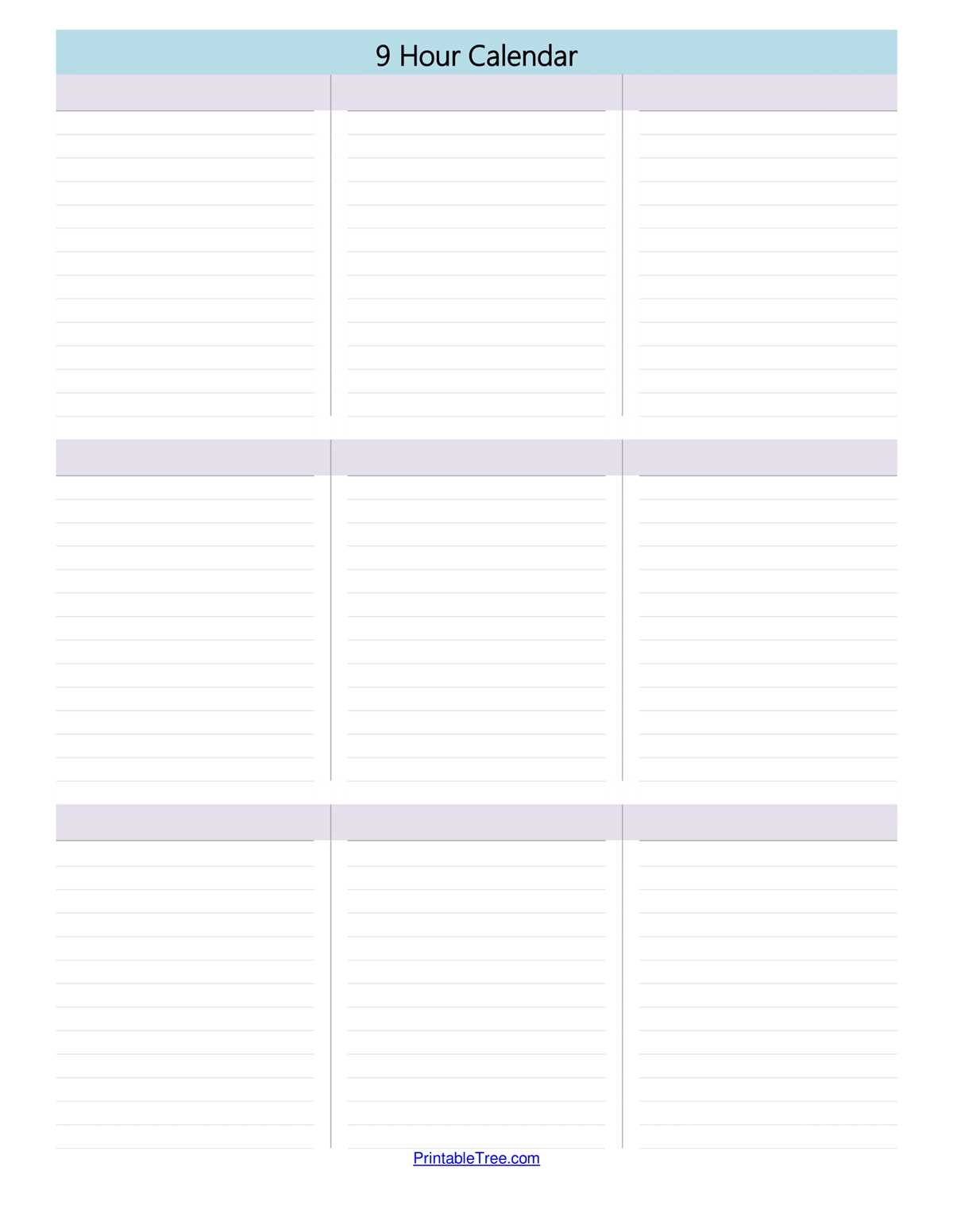 weekly hourly schedule printable weekly hourly schedule printable
