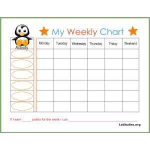 behavior chart printables behavior chart printables