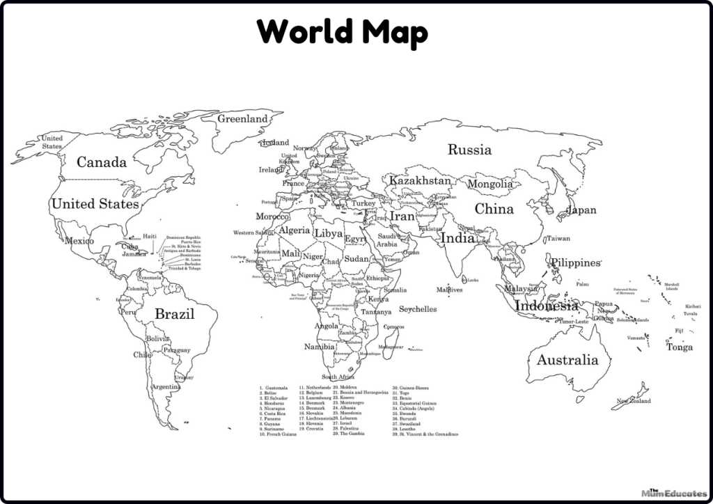 world map with countries free printable world map with countries free printable