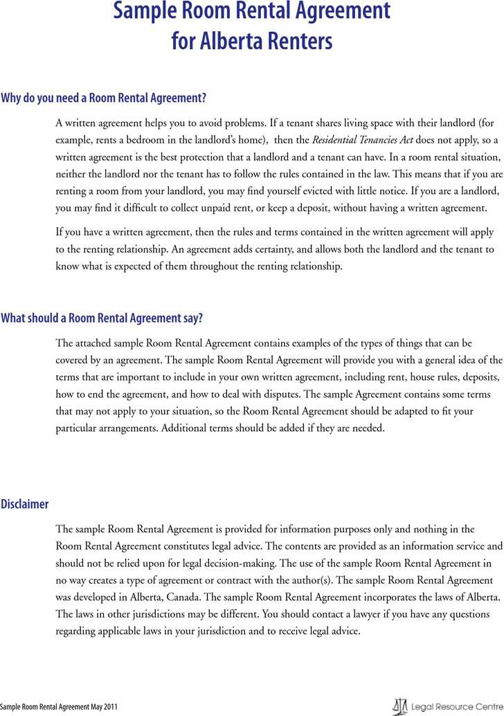 free printable room rental agreement free printable room rental agreement