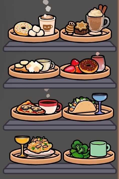toca boca food printable toca boca food printable