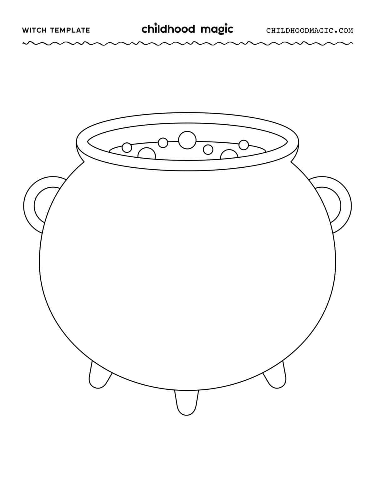 black cauldron printable black cauldron printable