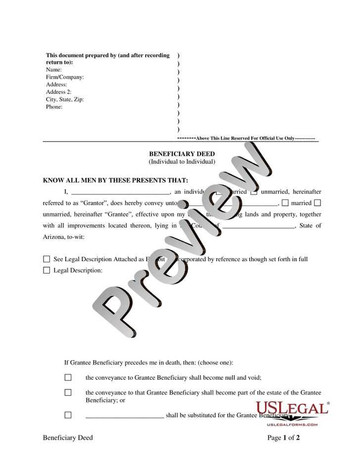 free printable transfer on death deed form free printable transfer on death deed form