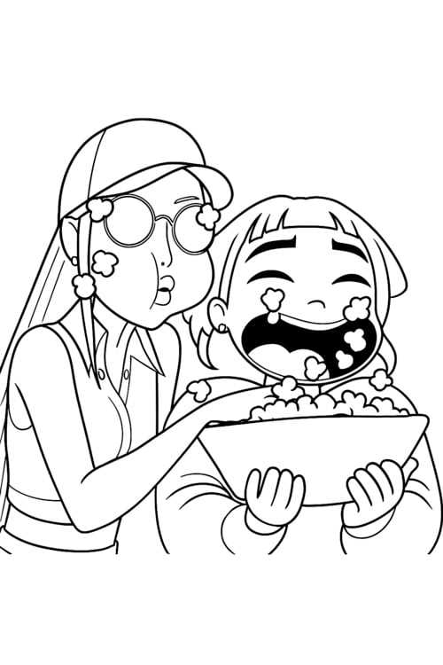 kpop coloring pages printable