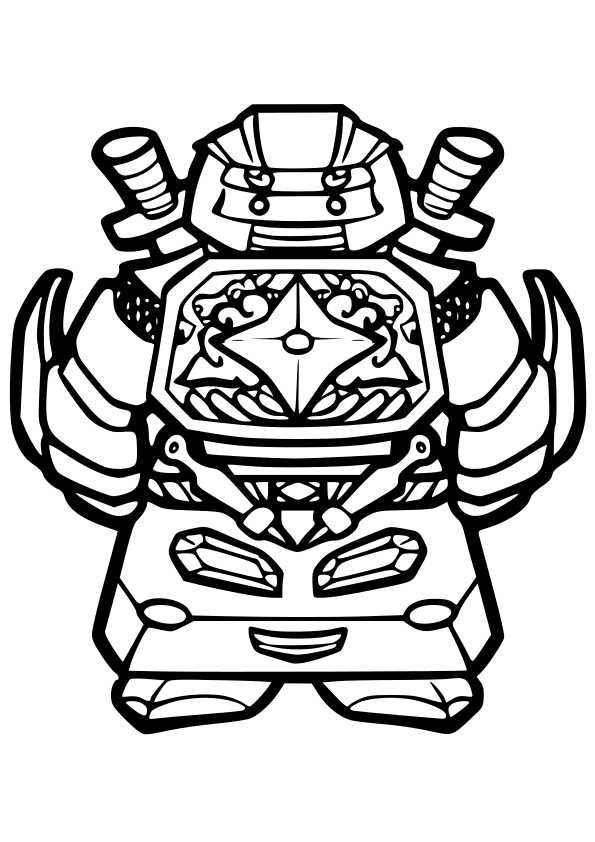 free printable robot coloring pages