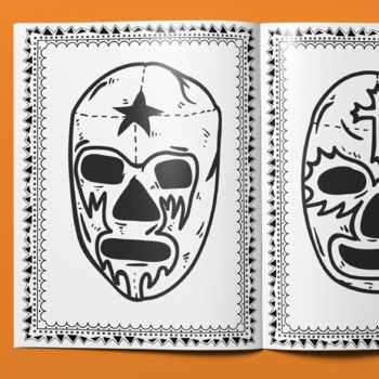 printable luchador mask template printable luchador mask template