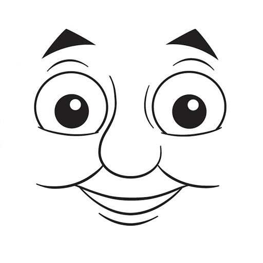 thomas face printable thomas face printable