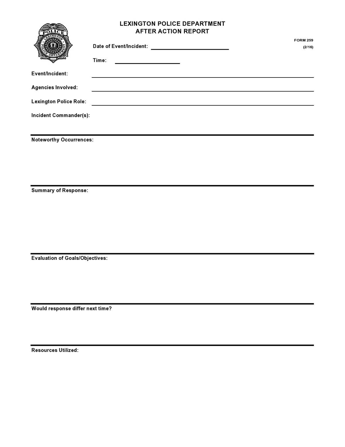 printable blank police report forms printable blank police report forms