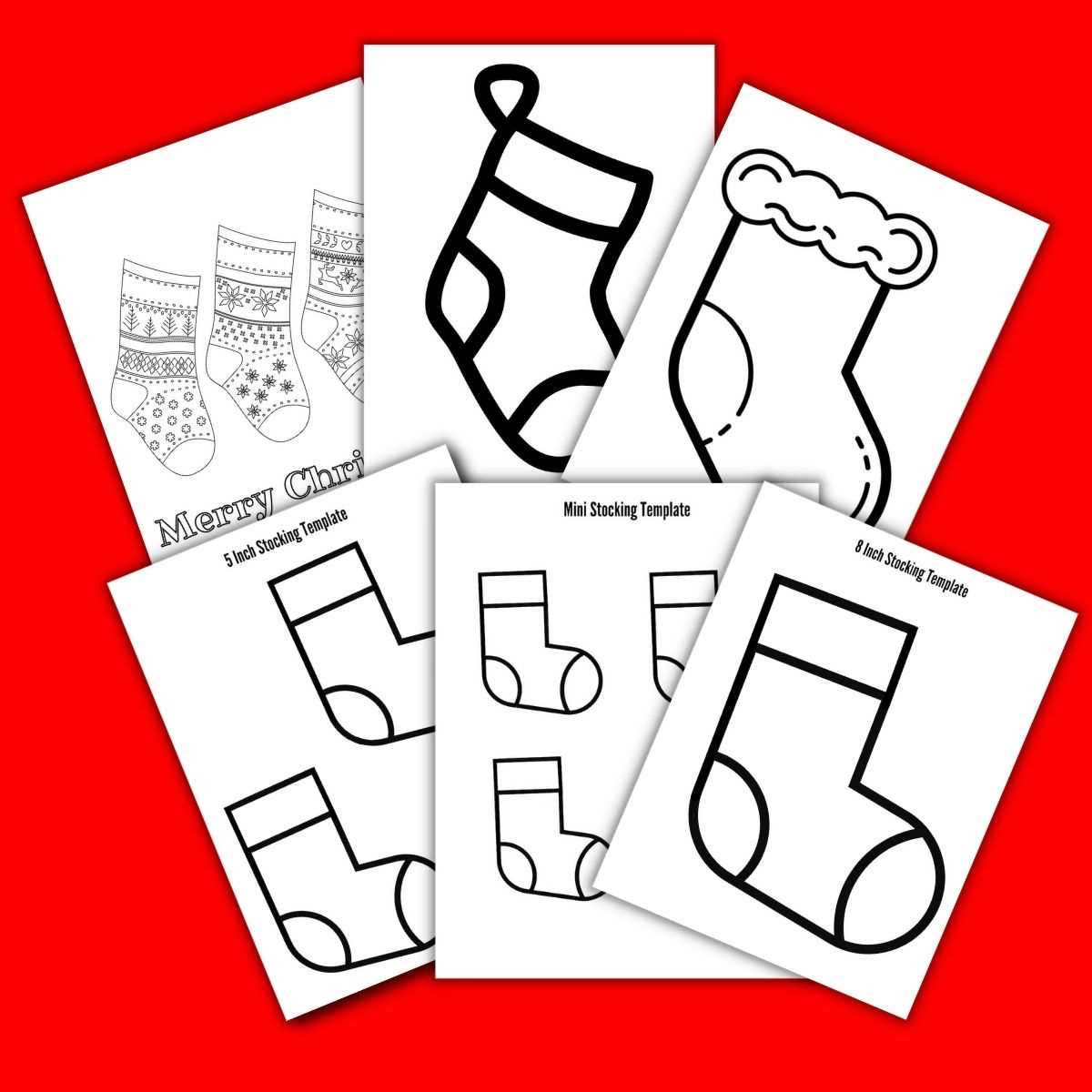 free stocking printable