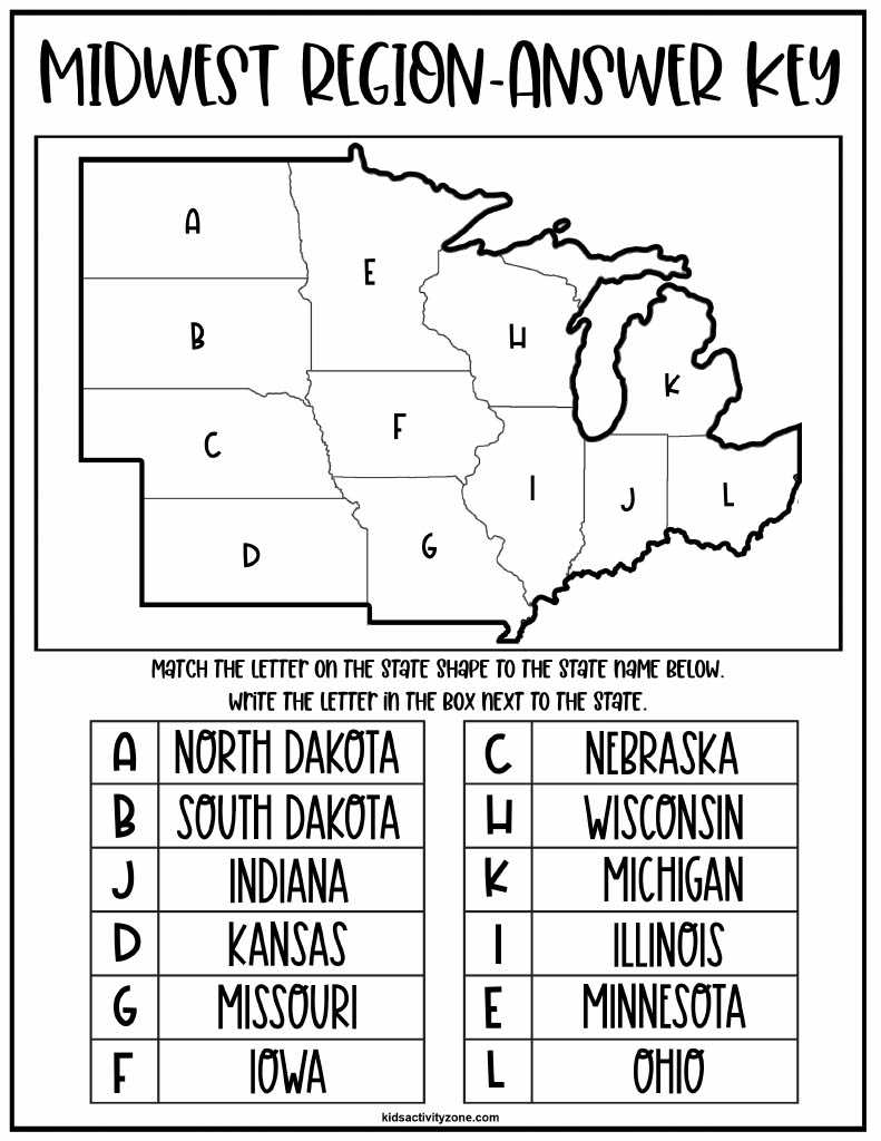 midwest states and capitals map printable midwest states and capitals map printable